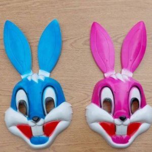 Nyuszifül,nyuszi maszk gyermek jelmez kiegészitő