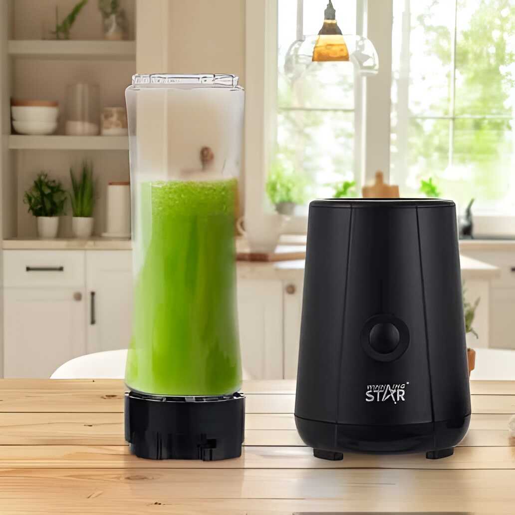 WINNING STAR ST-5921 Hordozható Turmixgép – 600 ml, Kompakt és Kényelmes - Image 4