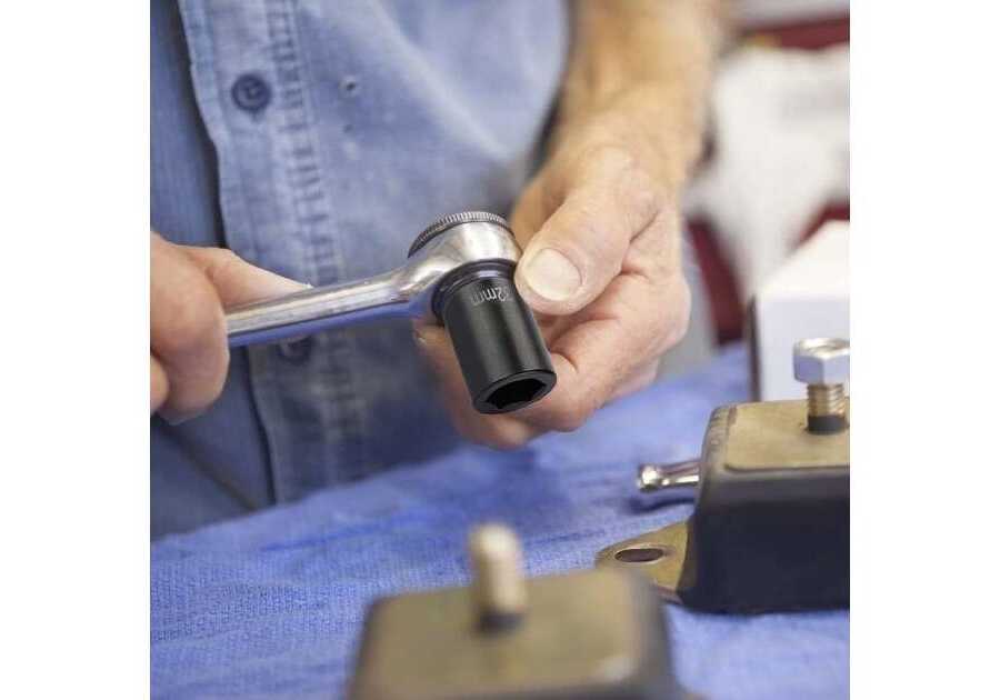 Haina HA-0050 dugókulcs készlet 12pcs 1" 24-41mm kofferban - Image 4