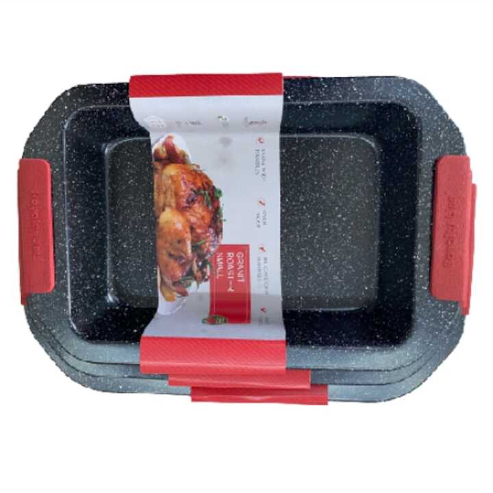 Royalty Line 3 részes gránit bevonatos tepsi szett - Image 3