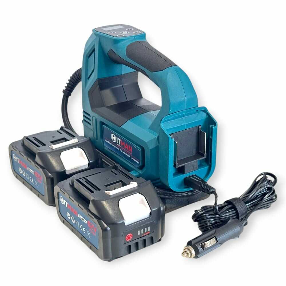 Hitman ACP-6831 Akkumulátoros Kompresszor, 62V, ideális autó- és kerékpárgumikhoz - Image 5