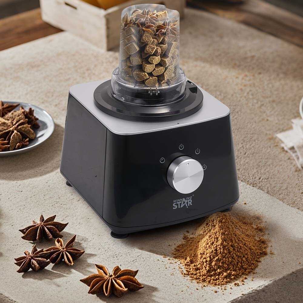 WINNING STAR ST-5583 10 az 1-ben Konyhai Robotgép – 600W (aprít, szeletel, reszel, kever, dagaszt, darál, és facsar) - Image 4