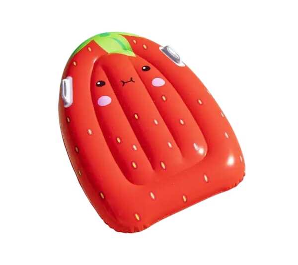 Bestway Felfújató szörfdeszka kapaszkodóval gyerekeknek , eper, 80 x 52 x 16 cm - Image 4