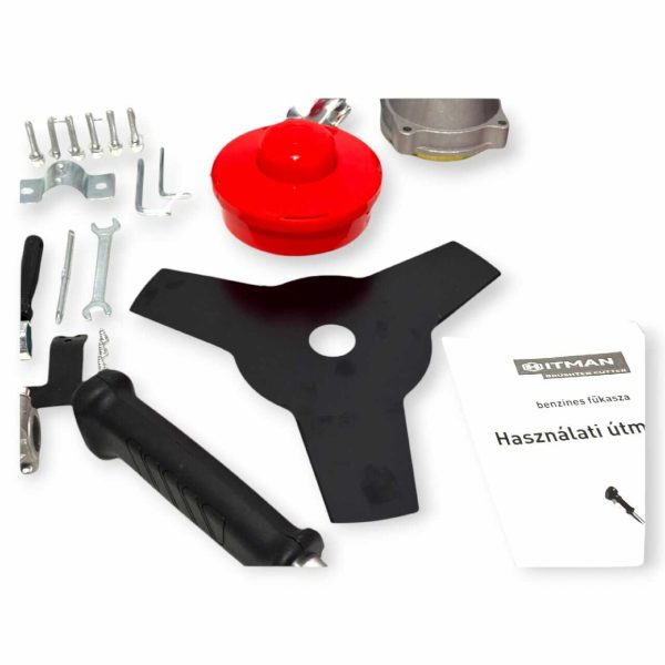 Hitman HT-GT-1531P Benzinmotoros Fűkasza és bozótvágó gép, 6,5 lóerő, 65 cm³ - Image 4