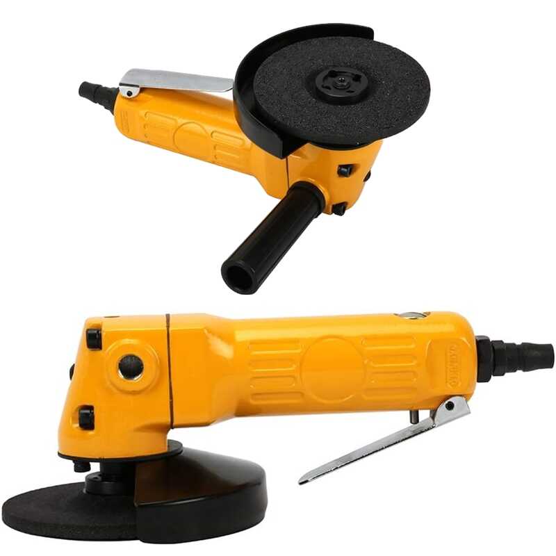 Haina HM-6402 Pneumatikus Sarokcsiszoló 125mm, Levegős Flex - Image 4