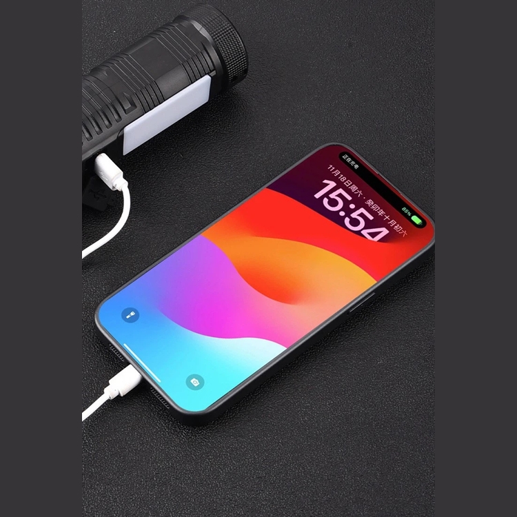 2458-P50 Újratölthető taktikai zseblámpa, GT60 szuperfényes LED 2200lumen - Image 3