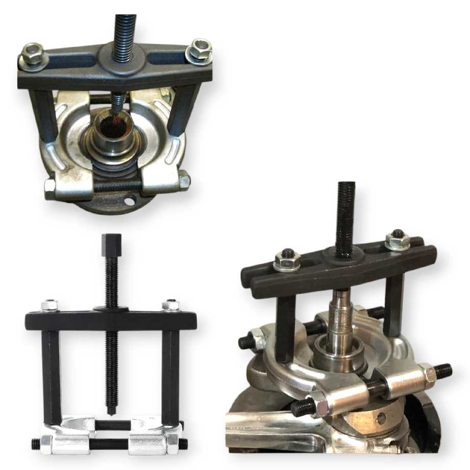 Haina MG50133 – 14 db-os tányéros csapágylehúzó készlet 2" és 3" méretekkel, ipari acél - Image 5