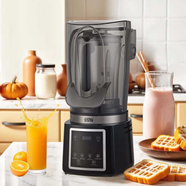 WINNING STAR ST-5905 Csendes, Nagy Sebességű Turmixgép – 4.5L, 800W, Fekete - Image 5