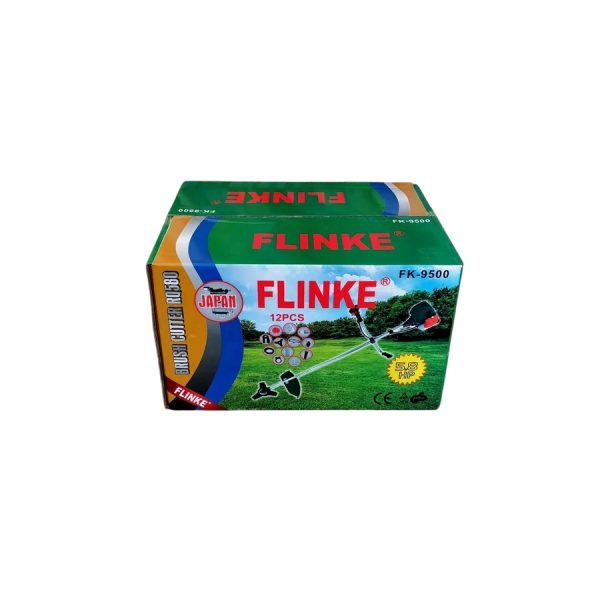 Flinke FK-9500 Benzimotoros léghűtéses, 2-ütemű Fűkasza, 12 részes bozótvágó Vibrációs érték: kisebb mint 15 m/s² - Image 5