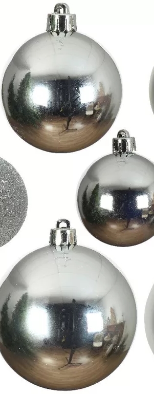 Karácsonyfa gömbdísz 4 cm ,10 db-os , választható színekben - Image 3