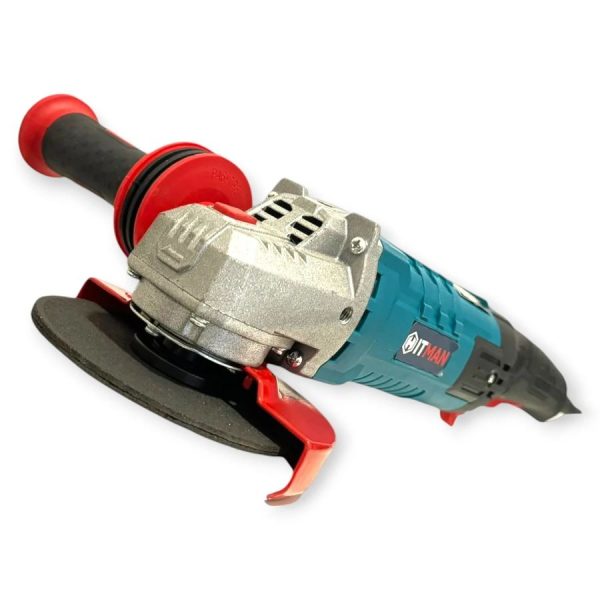Hitman HT-AG125X Fordulatszám szabályzós Flex, 1250W 125mm sarokcsiszoló - Image 12