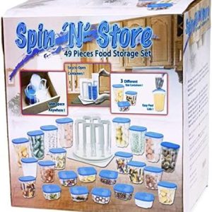 Ételtároló készlet 49 részes Spinen N Store