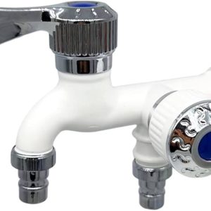 Dupla kifolyós kerti csap ,1/2