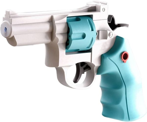 Vízipisztoly revolver, mechanikus kialakítás, élethű játék élmény