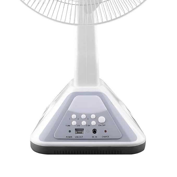 Álló oszcilláló ventilátor JG-F316HS , 5 lapáttal , éjjeli lámpa funkcióval és távirányítóval - Image 4