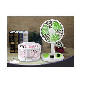Újratölthető, összecsukható Ventilátor LED lámpával KC-5811
