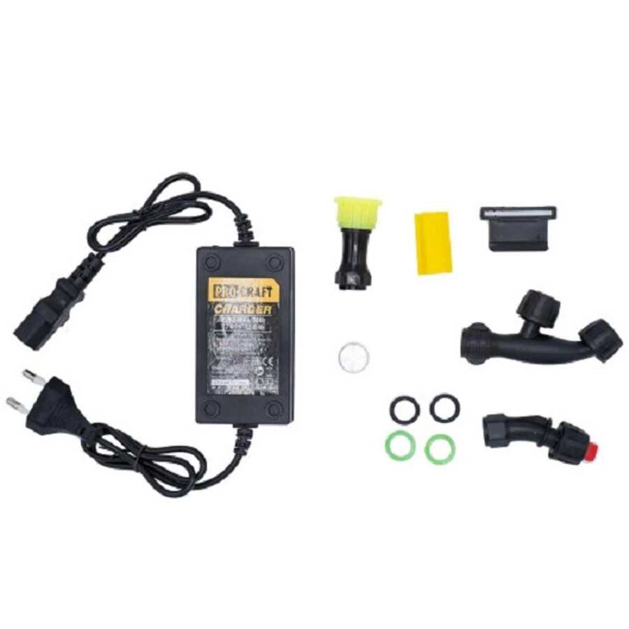 Prokraft AS-16 Akkumulátoros permetező/szivattyú vállpántal , többféle permetezési mód, 16 L , 5,5 bar - Image 4