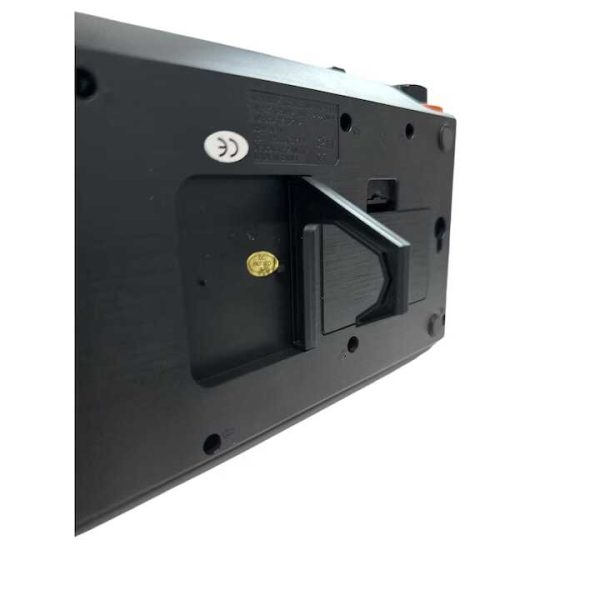 Napelemes hordozható ventilátor + elektromos töltés FP-339-S , beépített FM rádióval , Led világítással - Image 5