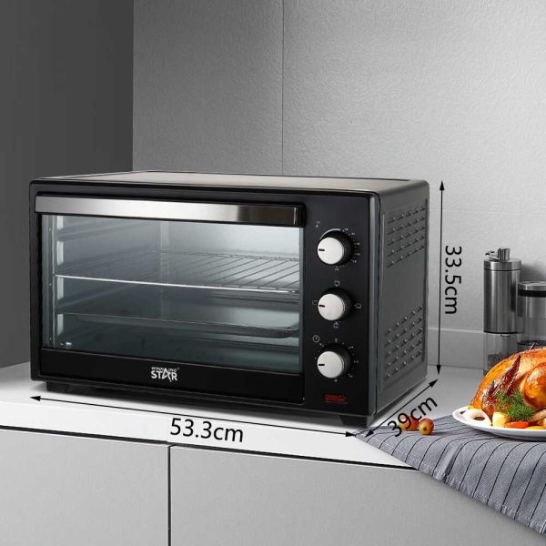 WINNING STAR ST-9620 Elektromos Sütő, 38L, 1600W, Többfunkciós - Image 5