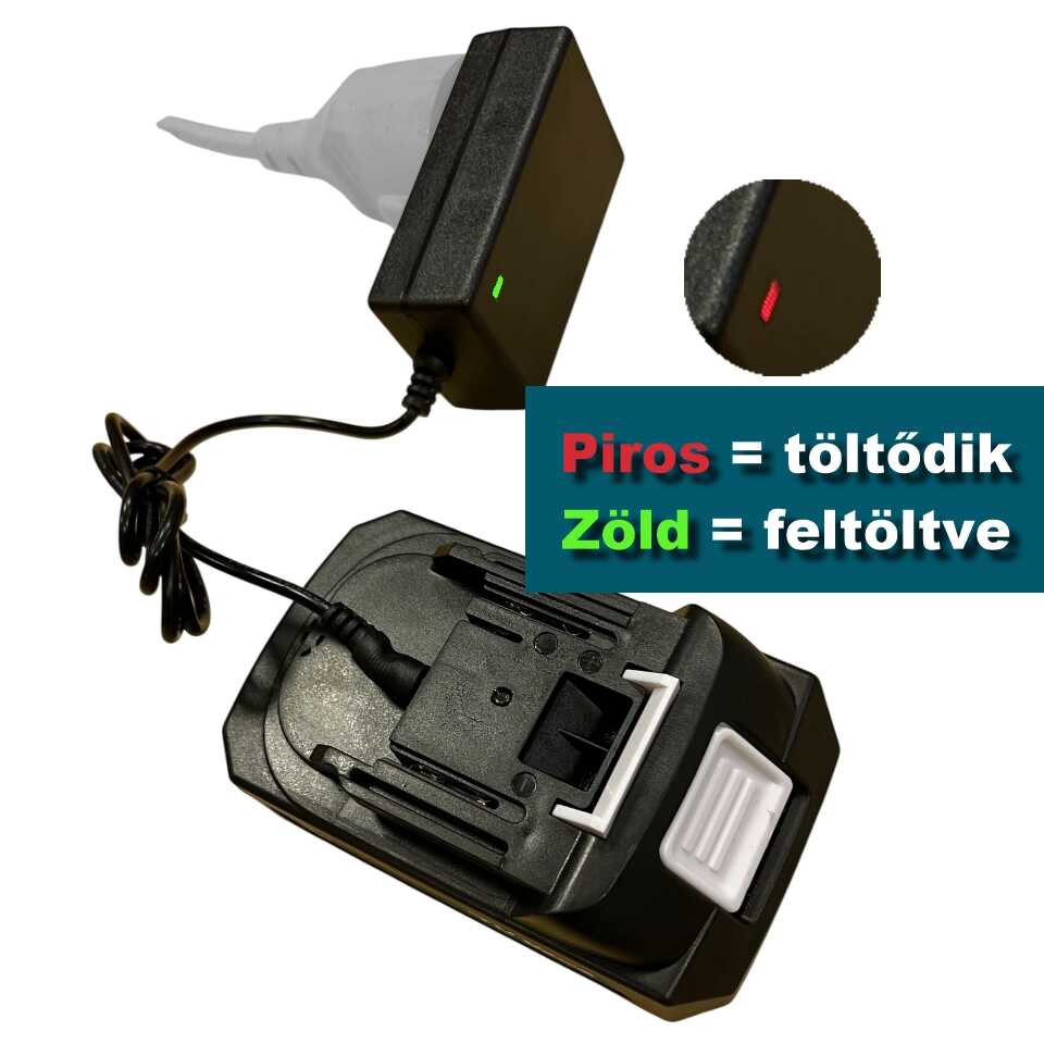 Dauerkraft DK-4001 Acél pengés metszőolló 2db akkuval, 32mm vágási átmérő,1080g - Image 5