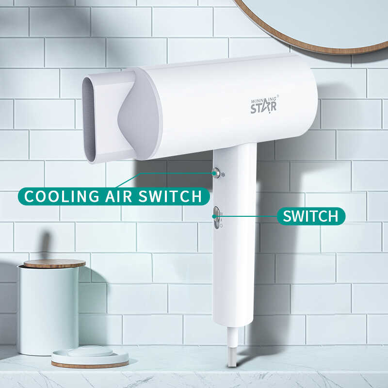 WINNING STAR ST-5707 Kompakt Hajszárító, 1800W, 2 Hő- és 2 Sebességfokozat, Hideglevegős Funkcióval - Image 5