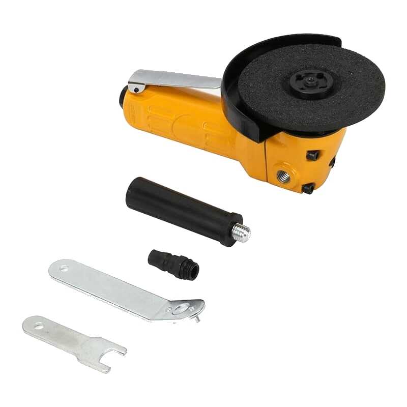 Haina HM-6402 Pneumatikus Sarokcsiszoló 125mm, Levegős Flex - Image 3