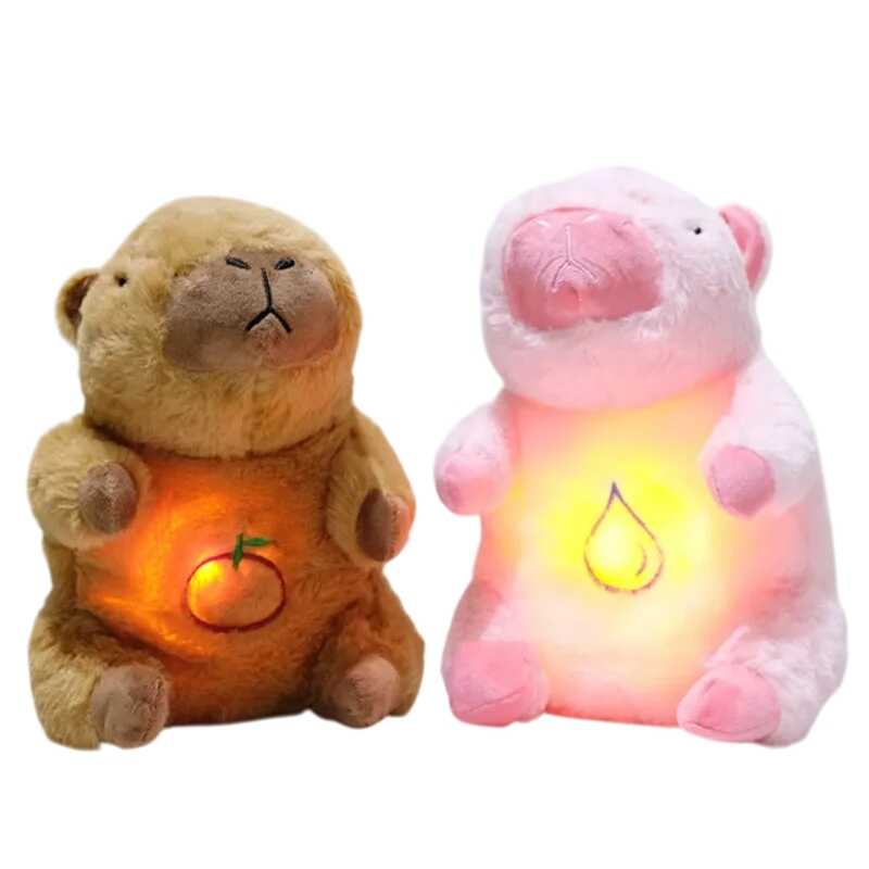 Szunyókáló plüss Cabybara , lélegző , lágy dallamok és fények - igazi alvótárs - Image 5