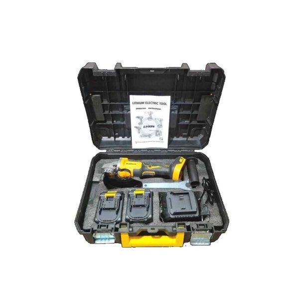 Kraftech KT/BAG-58XR Sarokcsiszoló Flex 2db 62V akkumulátorral - Image 4