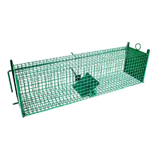 Élvefogó Patkánycsapda, Kétajtós, Zöld, 50 cm – Humánus Rágcsálómentesítés - Image 6