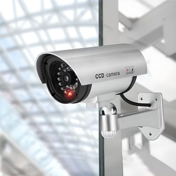 OEM Kültéri vízálló álkamera, villogó piros LED-del - Image 4