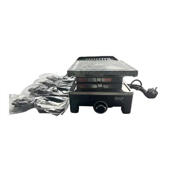 RAF R.5425 Többfunkciós Asztali Grill és Raclette Sütő, 1500W, Tapadásmentes Felülettel - Image 6