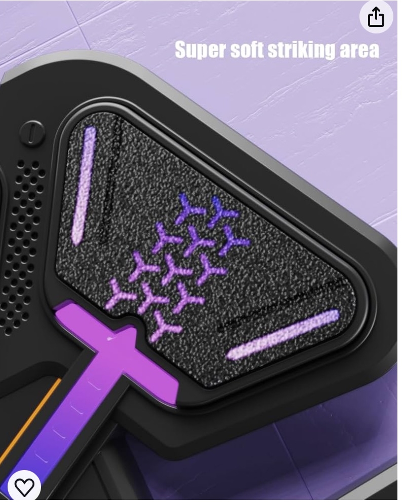 Zenés Boxfal LED Fényekkel,Gyermek Bokszgép - Image 5