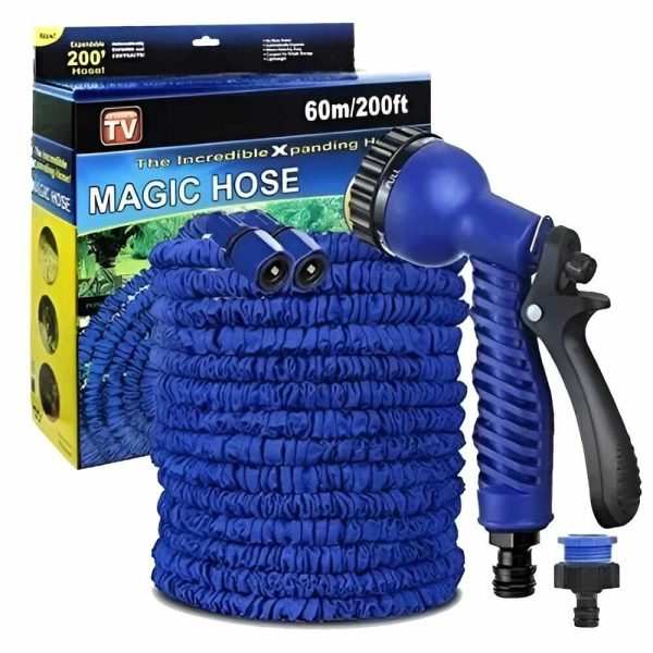 Magic Hose Flexibilis Locsolótömlő, csavarodásmentes, kihúzhatró 7 funkciós locsolófejjel - Image 11