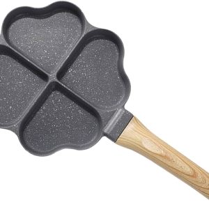 Szív formájú ,tükörtojás sütő, 4 részes/4tojásnak