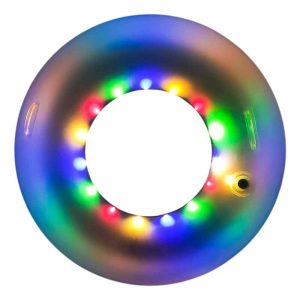 Led úszógumi átlátszó Úszógumi beépített led világítással 70 cm