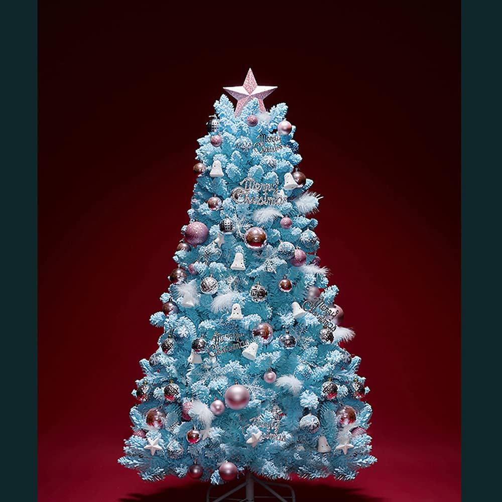 Prémium exclusive Kék Havas színű Karácsonyfa, Műfenyő 180 cm -240 cm - Image 2