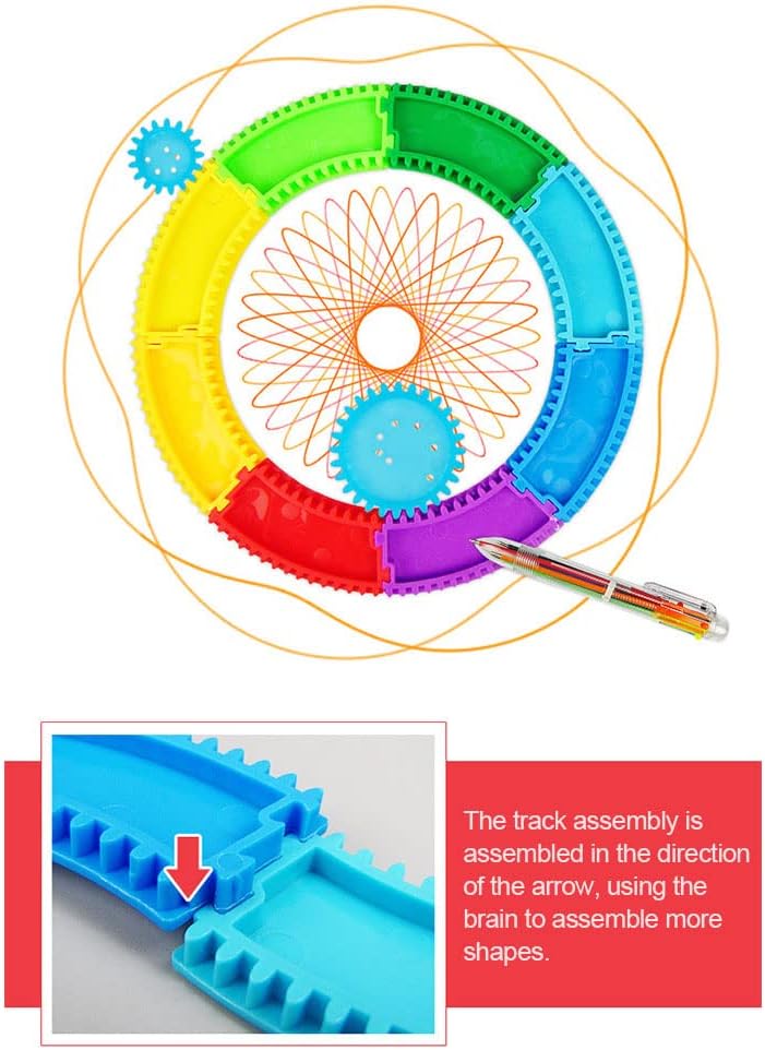 Spirográf mintázó rajzkészlet - Image 3