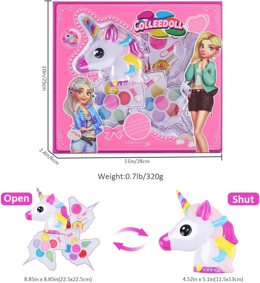 Unikornisos smink készlet kislányoknak , 3 éves kortól - Image 2