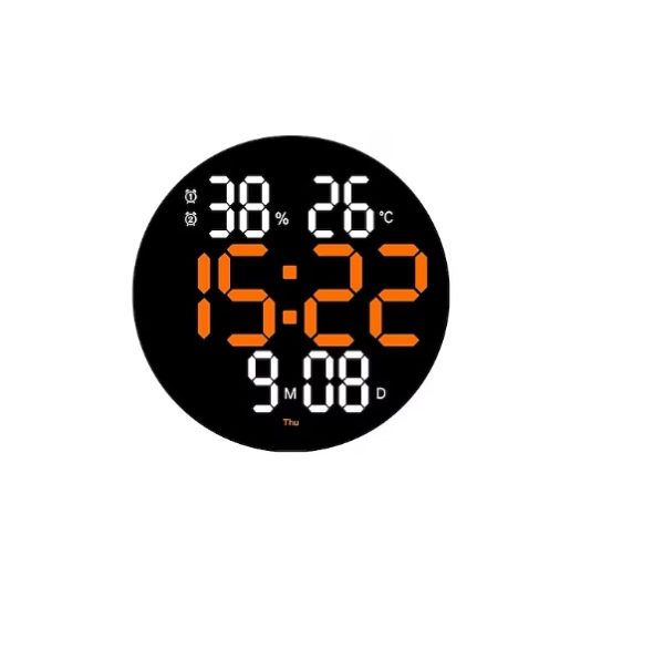 Digitális LED Falióra távirányítóval 6630 - Image 3