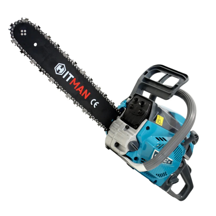 Hitman HT-CHS-68i16 Benzinmotoros Láncfűrész, 6,2 lóerő, 68 köbcenti, 45cm Lánc és Láncvezető