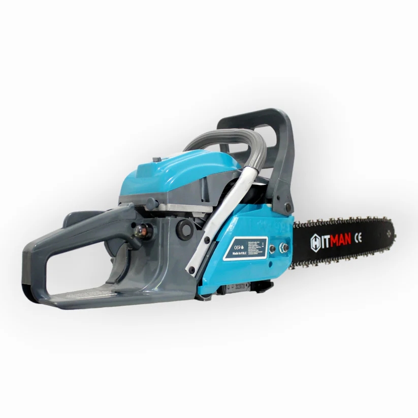 Hitman HT-CHS-68i16 Benzinmotoros Láncfűrész, 6,2 lóerő, 68 köbcenti, 45cm Lánc és Láncvezető - Image 3