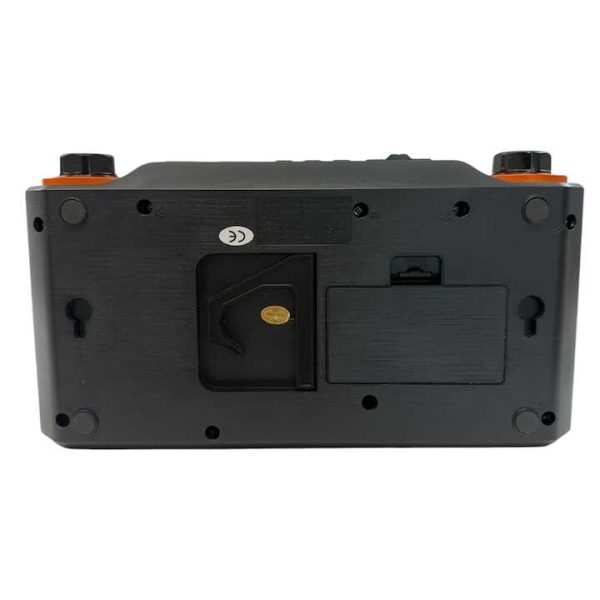 Napelemes hordozható ventilátor + elektromos töltés FP-339-S , beépített FM rádióval , Led világítással - Image 7