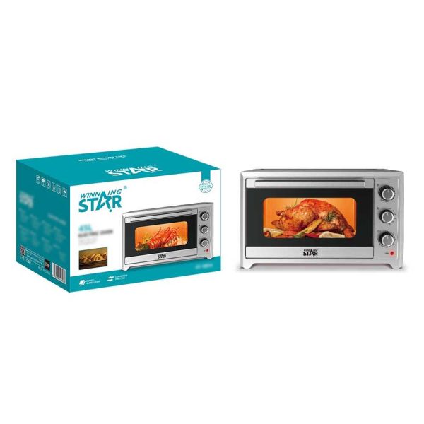 WINNING STAR ST-9854 Elektromos Sütő, 45L, 1600W, Grill Funkció - Image 6