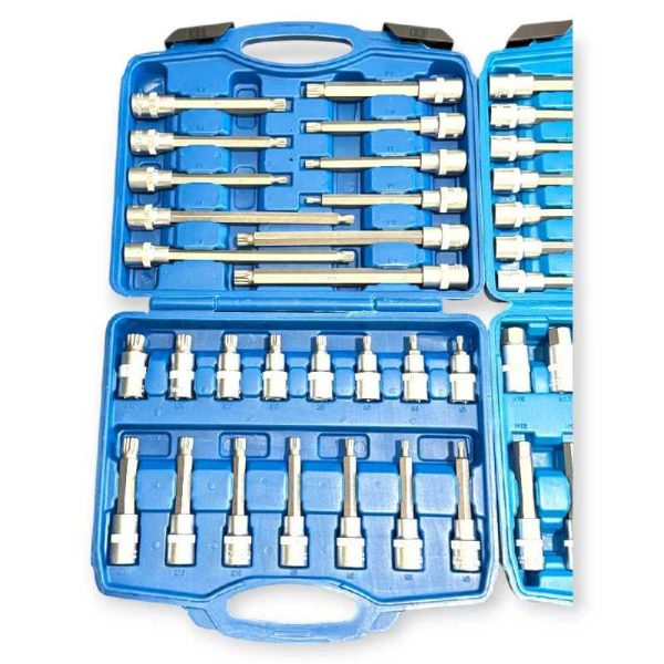 Hitman 3in1 Dugókulcs Készlet 88-részes XZN, Torx, Imbusz 1/2" – Az Összes Kulcs, Ami Kellhet - Image 7
