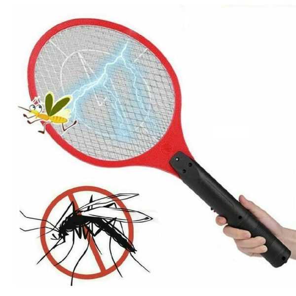 Újratölthető Elektromos Légycsapó, szúnyogírtó ütő, Beépített Akkumulátorral és LED Fénnyel - Image 7