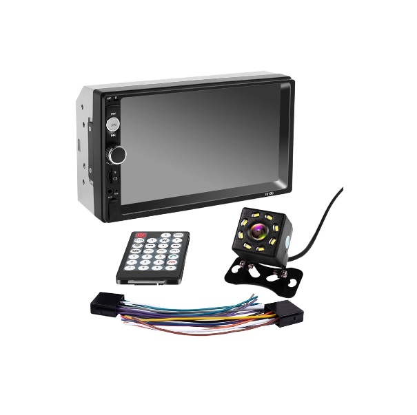 Android érintőképernyős autórádió/mp5 lejátszó/fejegység 7010B, Bluetooth, Aux, FM rádió, Pendrive vagy TF kártya - Image 4