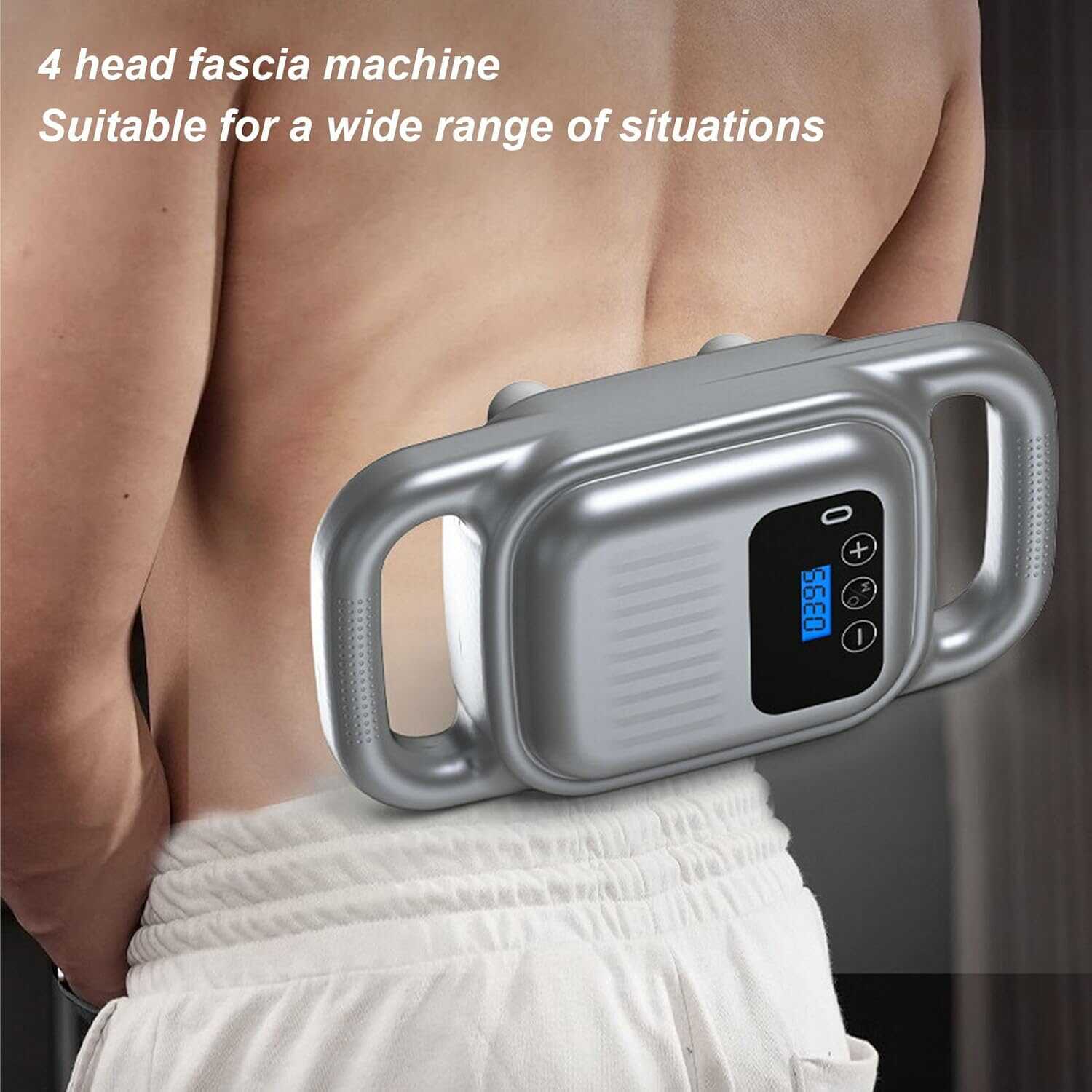 MDHL MD-8078 Masszírozó készülék 4 vibrációs fejjel - Image 5