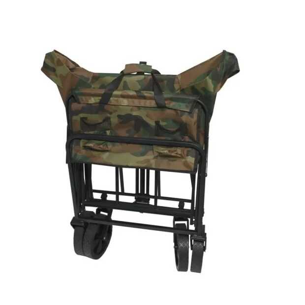 Caro Kézi összecsukható strand és szállítókocsi , 70 kg teherbírás , 73×19×47 cm - Image 19