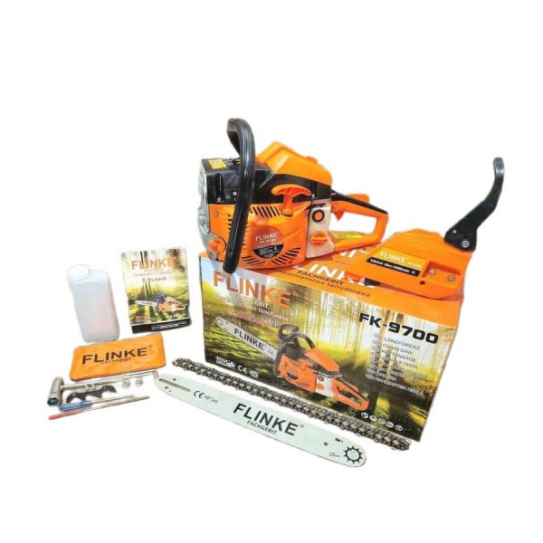 Flinke FK-9700-2 Benzinmotoros láncfűrész 450mm-es láncvezető("18), 5,8 lóerő, 65 ccm - Image 5
