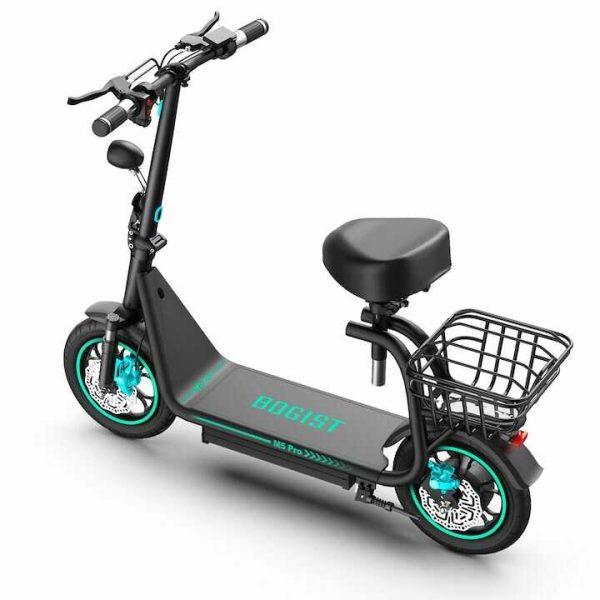 Bogist M5 Pro (2024) E Roller BL Motor: 500W, 45km/h Akku: 48V, 15Ah, 35 Km hatótáv Kerekek 12" - Image 8